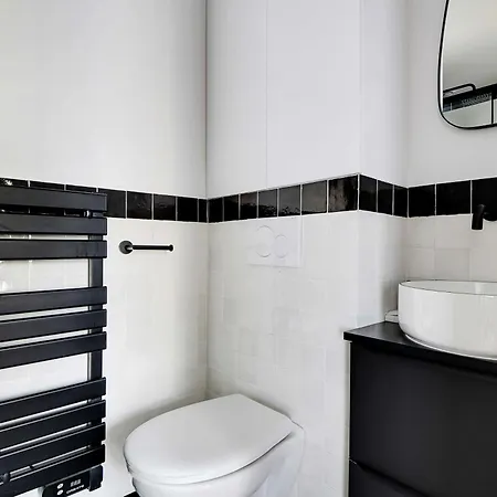 Apartman Parisian With Air Conditioning Eiffel Tower