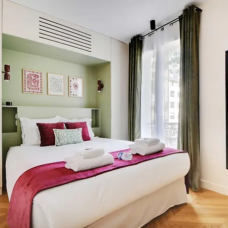 Apartman Parisian With Air Conditioning Eiffel Tower Párizs