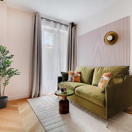 Apartman Parisian With Air Conditioning Eiffel Tower