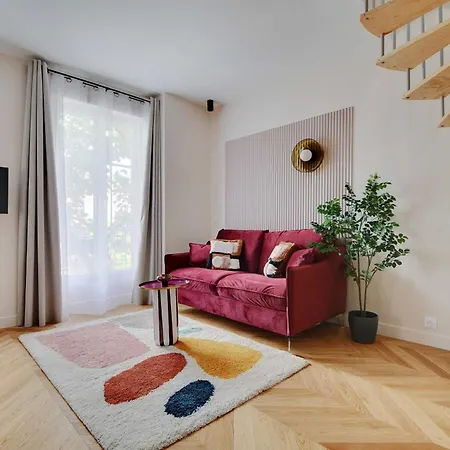 Apartman Parisian With Air Conditioning Eiffel Tower Párizs