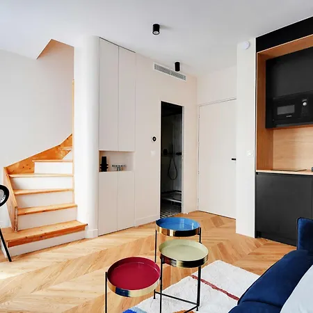 Apartman Parisian With Air Conditioning Eiffel Tower Párizs