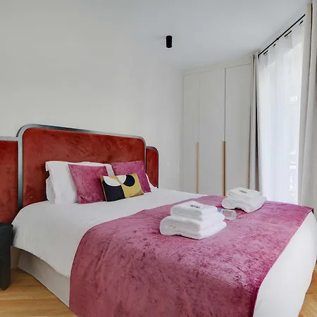Apartman Parisian With Air Conditioning Eiffel Tower