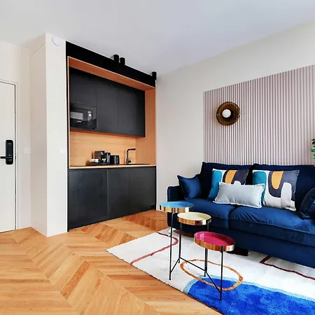 Apartman Parisian With Air Conditioning Eiffel Tower Párizs