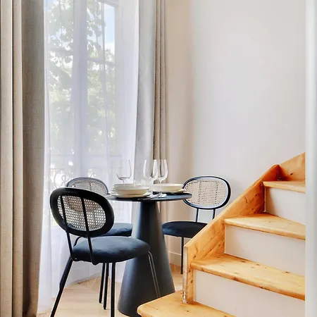 Apartman Parisian With Air Conditioning Eiffel Tower