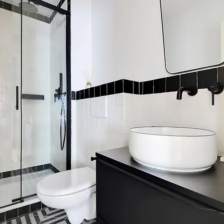 Apartman Parisian With Air Conditioning Eiffel Tower Párizs