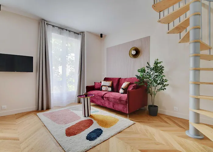 Apartament Parisian With Air Conditioning Eiffel Tower Paryż