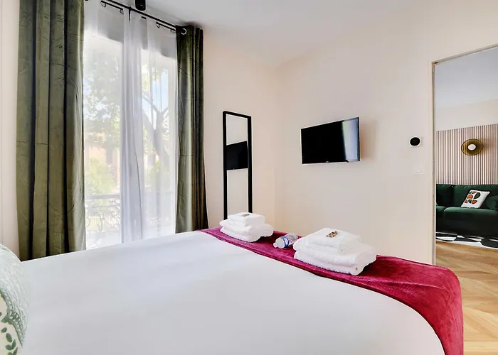 Apartmán Parisian With Air Conditioning Eiffel Tower *