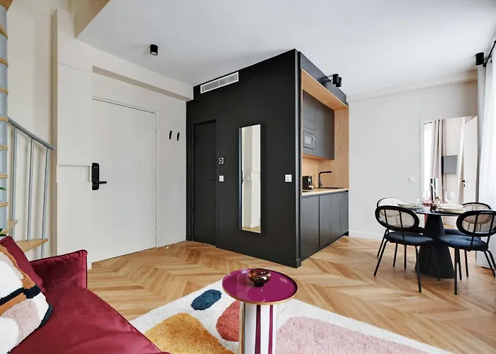 Parisian With Air Conditioning Eiffel Tower Apartmán Paříž