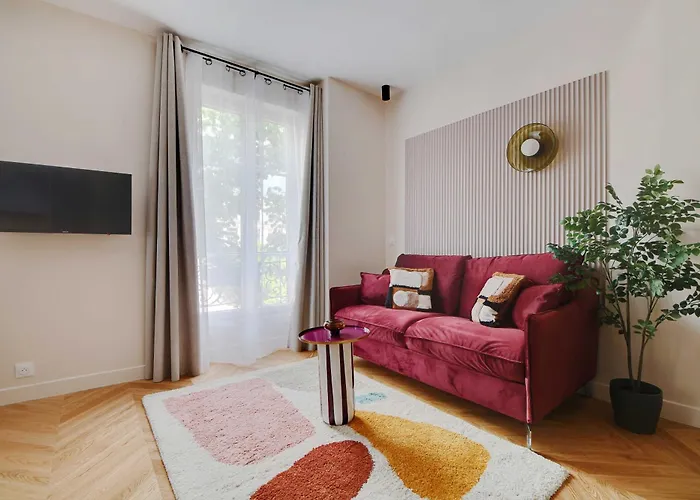 Parisian With Air Conditioning Eiffel Tower Apartmán