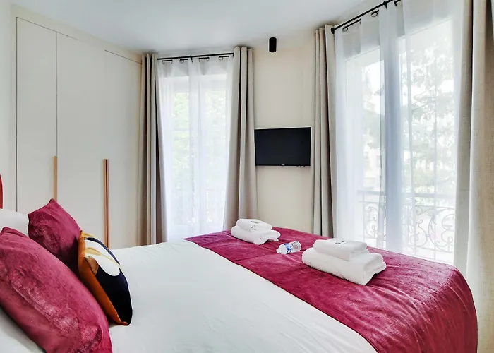 Apartmán Parisian With Air Conditioning Eiffel Tower Paříž